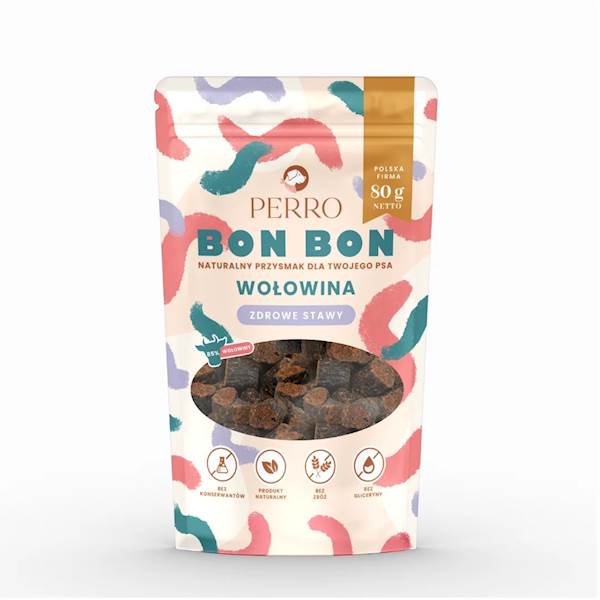 PERRO BON BON WOŁOWINA (ZDROWE STAWY) 80G