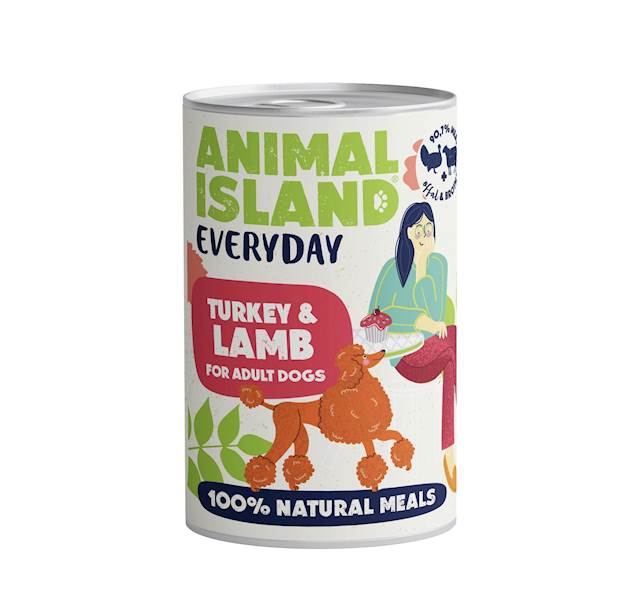 ANIMAL ISLAND DOG EVERYDAY INDYK I JAGNIĘCINA (PASZTET) 400G