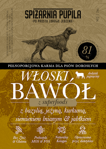 SPIŻARNIA PUPILA SUPERFOOD WŁOSKI BAWÓŁ 2KG