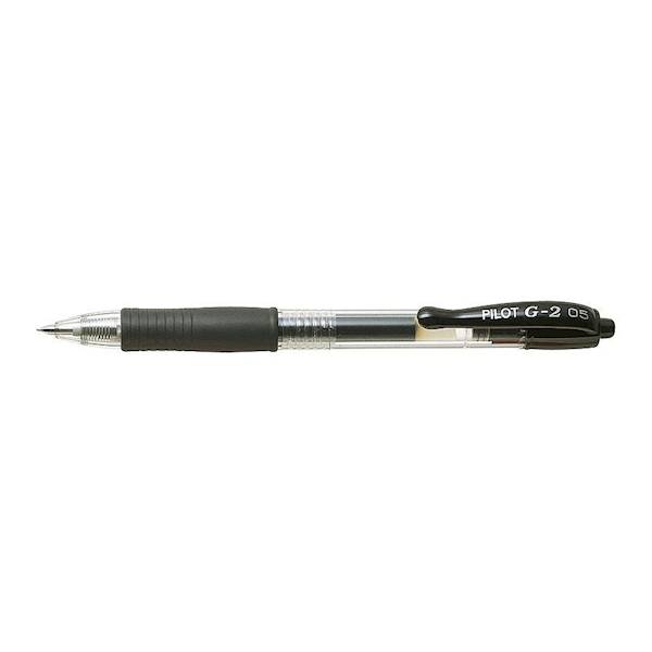DŁUGOPIS ŻELOWY PILOT G2 • 0001: czarny