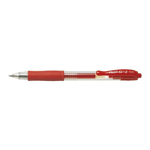 DŁUGOPIS ŻELOWY PILOT G2 • 0001: czerwony