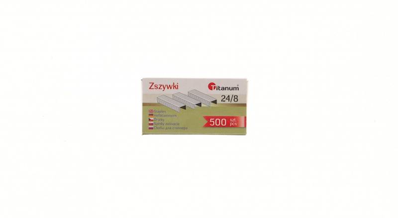 ZSZYWKI 24/8 500 SZT TITANUM