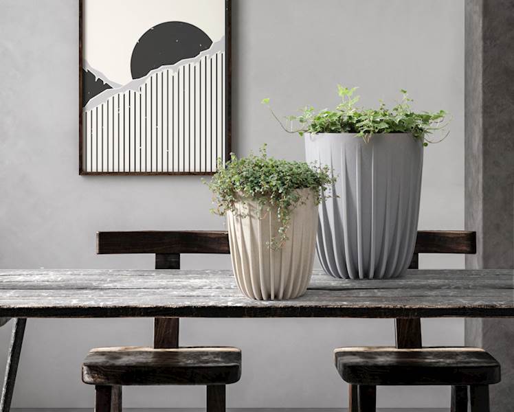 Doniczka MIRA 390 mm ECO coffee espresso