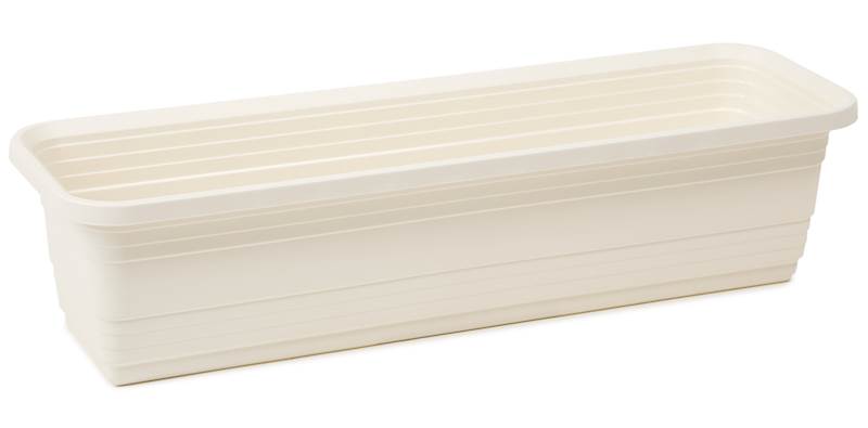 Skrzynka balkonowa BONA 600 mm - kremowy