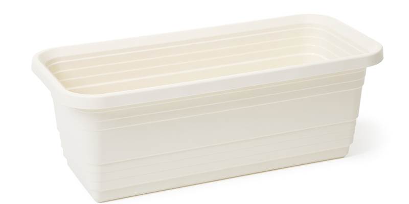 Skrzynka balkonowa BONA 400 mm - kremowy