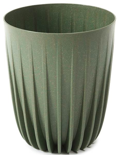 Doniczka MIRA 250 mm ECO wood zielony leśny