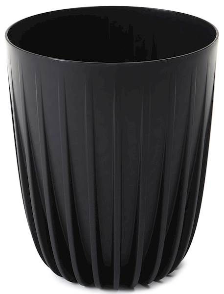 Doniczka MIRA 250 mm recycled czarny