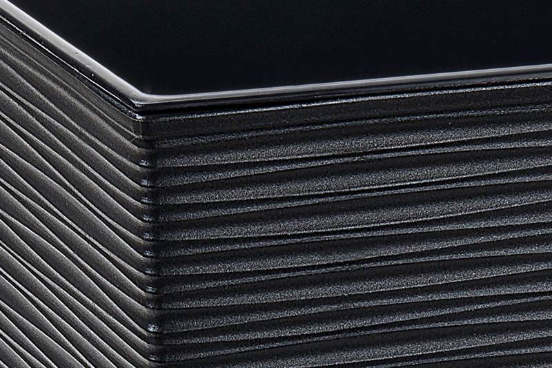 Doniczka JUKA 300x300 dłuto - mokka