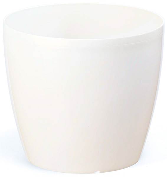 Osłonka doniczka MAGNOLIA 120 mm - biały perłowy