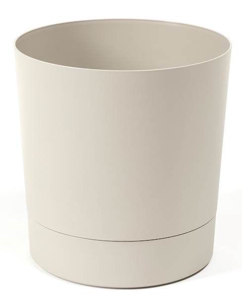 Donica z podstawką AURA 145 recycled beżowy