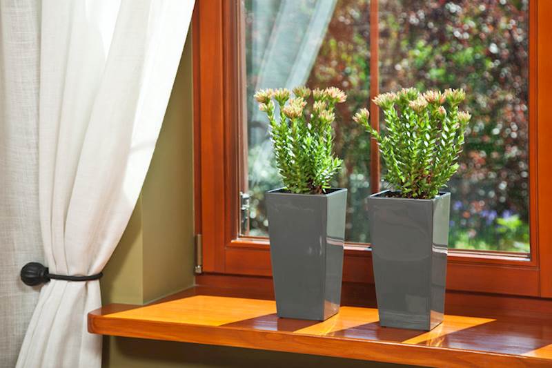 Doniczka FINEZJA 140x140 - biały