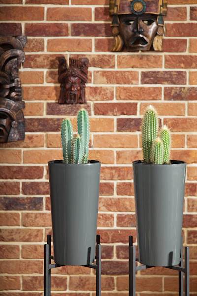 Doniczka LILIA 140 - antracyt