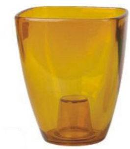 Osłonka storczyk 15 cm transparentny herbaciana