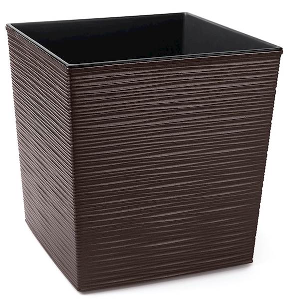 Doniczka JUKA 250x250 dłuto - mokka