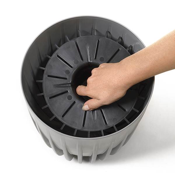 Doniczka MIRA 390 mm ECO coffee espresso