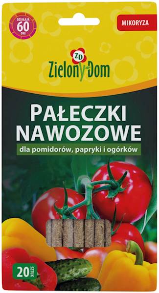Pałeczki nawozowe dla pomidorów, papryki i ogórków