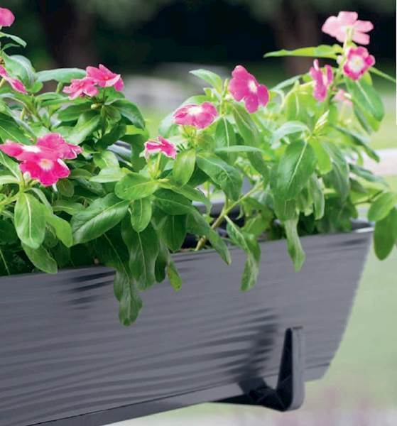 Uchwyt balkonowy uniwersalny antracyt