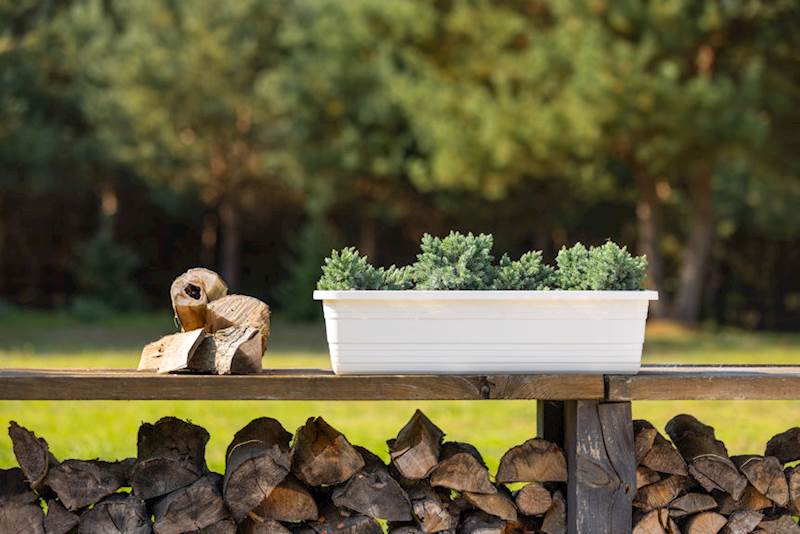 Skrzynka balkonowa BONA 400 mm - antracyt