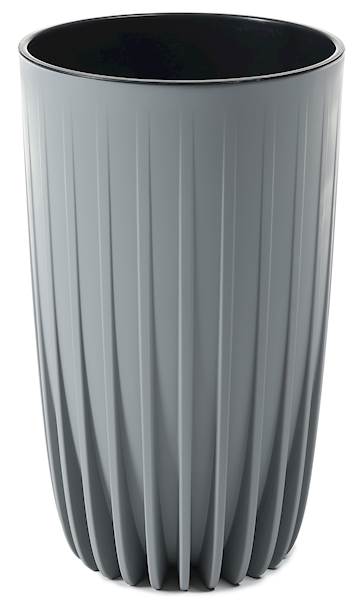 Doniczka MIRA wysoka 250 szary