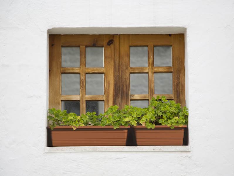 Skrzynka balkonowa BONA 400 mm - antracyt