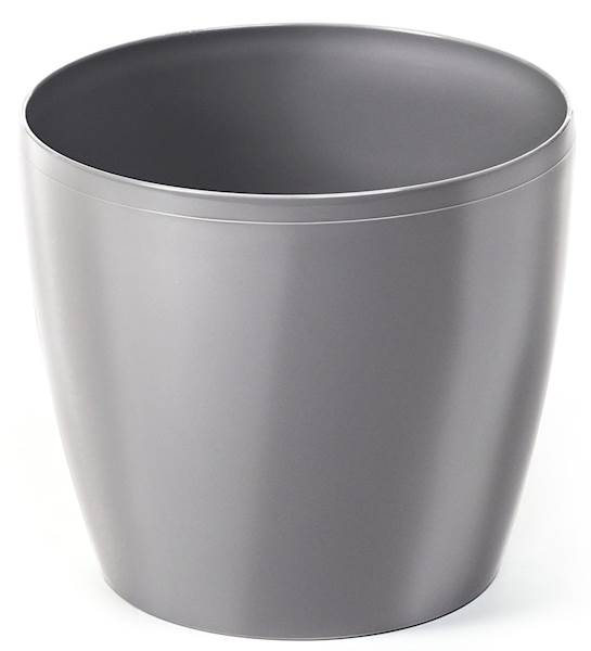 Osłonka doniczka MAGNOLIA 180 - srebrny metalik