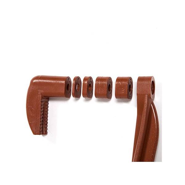 Uchwyt na 5-kę do skrzynki balkonowej - zielony