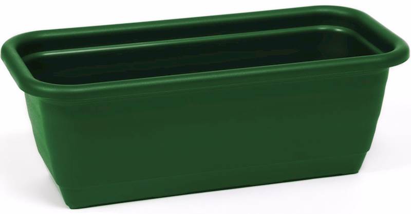 Skrzynka balkonowa Natura 500 mm - zielony ciemny