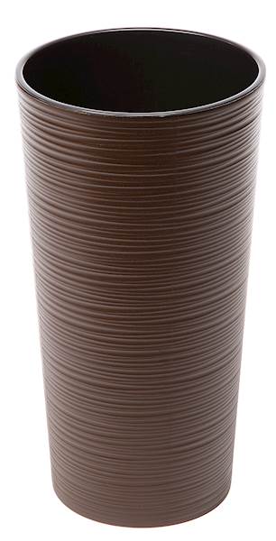 Doniczka LILIA 190 dłuto - mokka