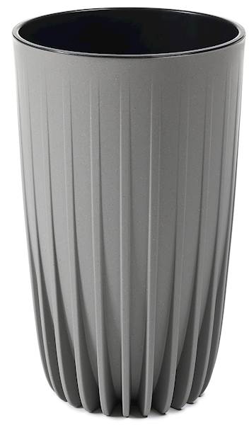 Doniczka MIRA wysoka 300 mm ECO wood szary