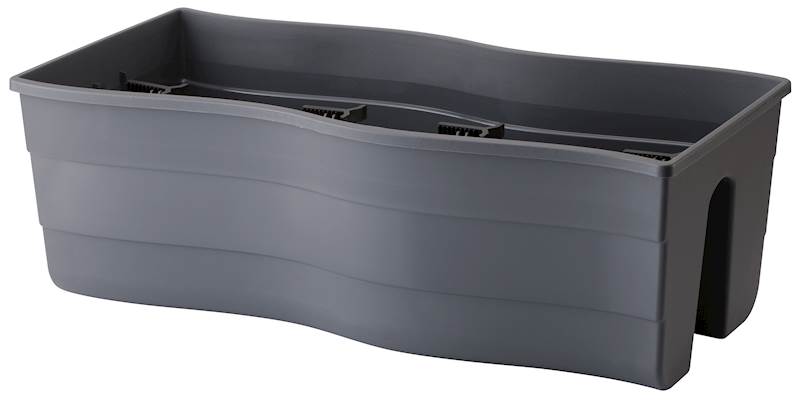 Donica skrzynka balustradowa fala 60 antracyt