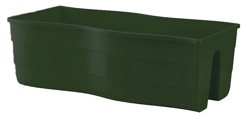 Donica skrzynka balustradowa fala 60 malachit