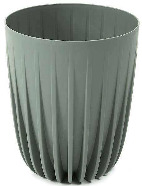 Doniczka MIRA 190 mm recycled szarozielony