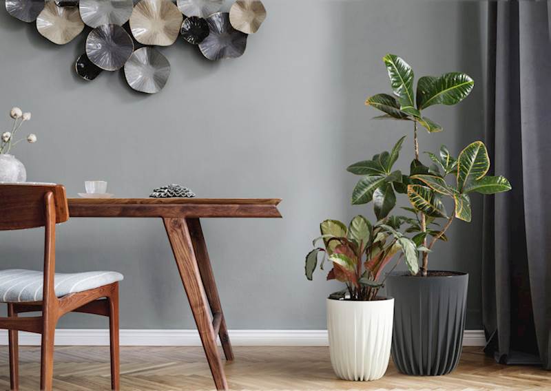 Doniczka MIRA 300 mm ECO wood biały