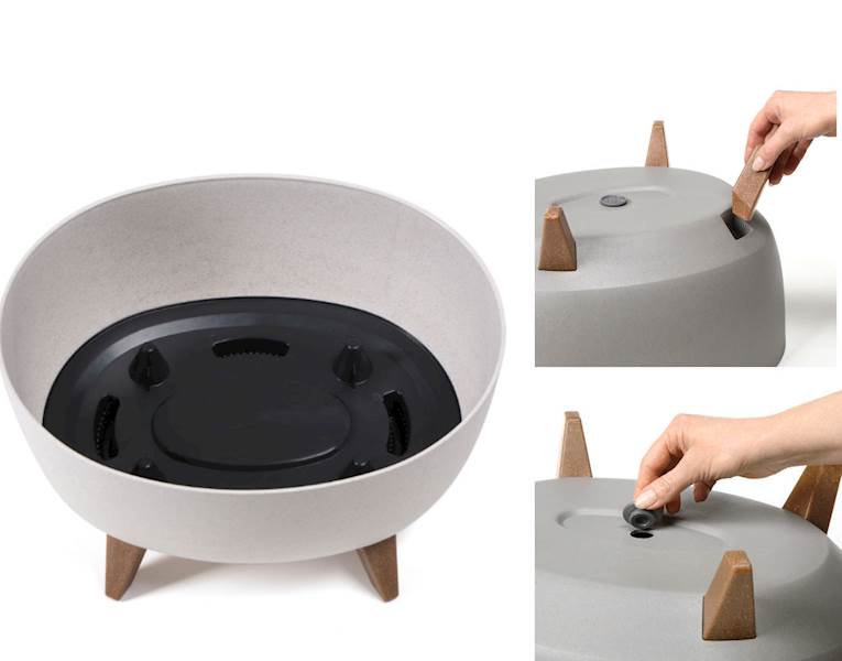 Misa ROMA ECO wood 240 - szary