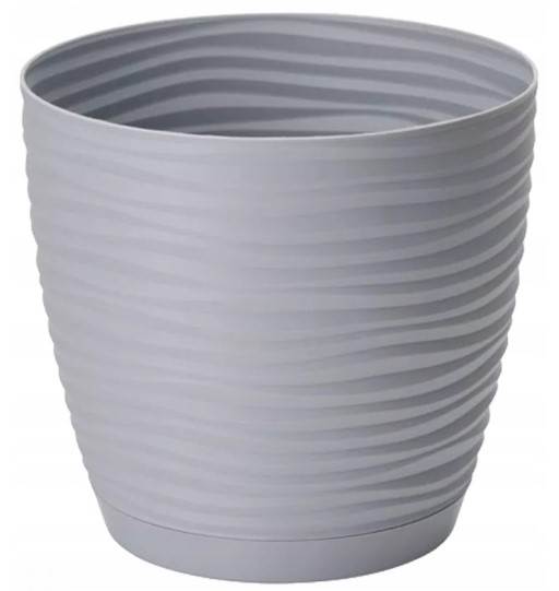 Sahara petit okrągła z podstawką 11 platyna