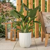 Doniczka MIRA 390 mm biały