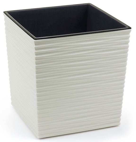 Doniczka JUKA 250x250 dłuto - kremowy