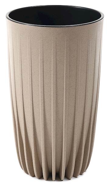 Doniczka MIRA wysoka 300 mm ECO coffee latte