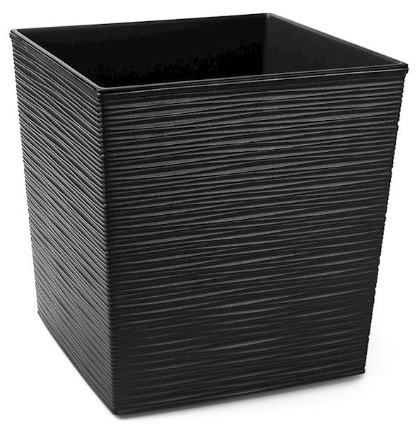 Doniczka JUKA 250x250 dłuto - czarny