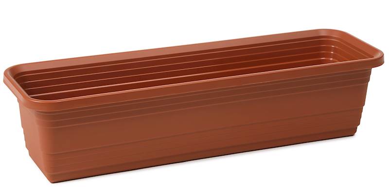 Skrzynka balkonowa BONA 600 mm - ceglasty