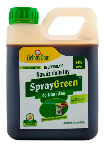 SprayGreen nawóz dolistny do trawników 950ml zapas