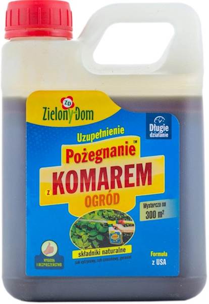 Pożegnanie z komarem Ogród 950ml zapas