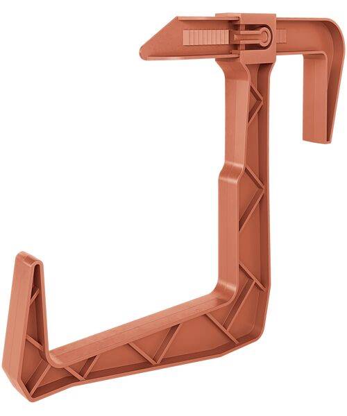 Uchwyt balkonowy uniwersalny terakota