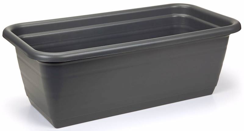 Skrzynka balkonowa Natura 400 mm - antracyt