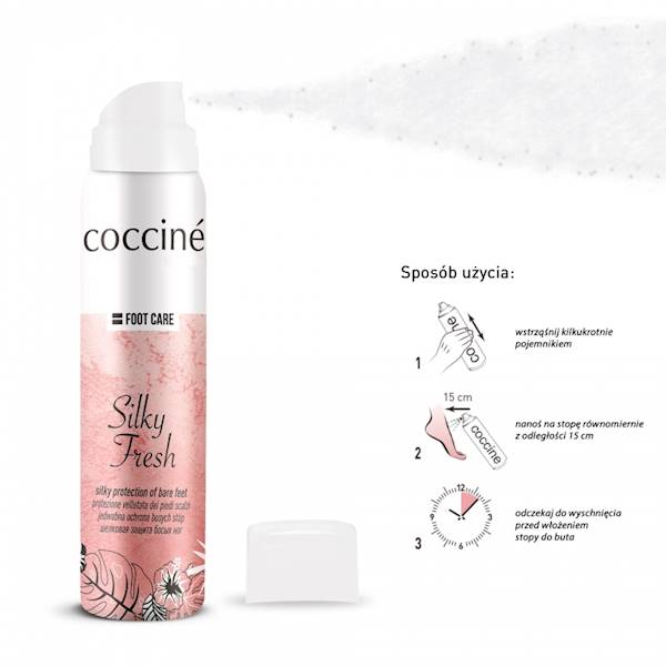 Jedwab p/ocieraniu buta Coccine SILKY FRESH 100 ml