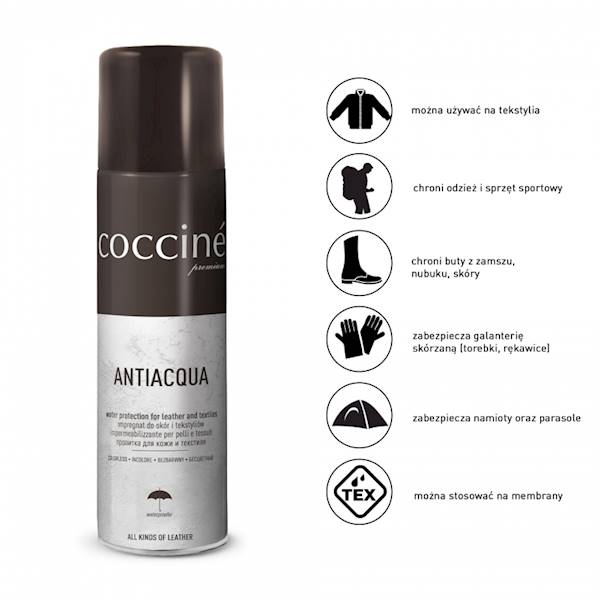 Impregnat Coccine ANTIACQUA spray 250ml bezbarwny