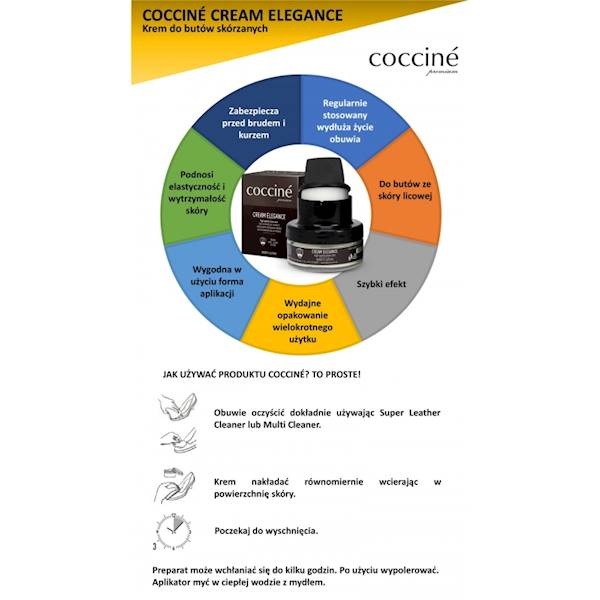 Krem pielęgnujący Coccine CREAM ELEGANCE