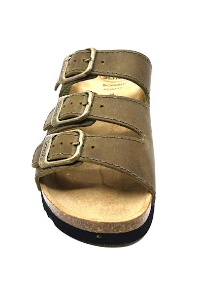 Klapki SCHOLL Rio Wedge oliwkowy