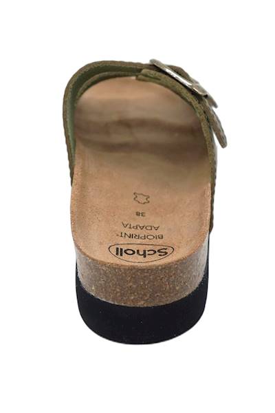 Klapki SCHOLL Rio Wedge oliwkowy