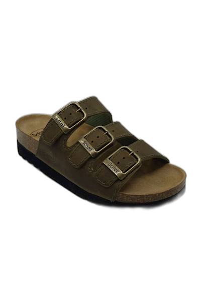 Klapki SCHOLL Rio Wedge oliwkowy